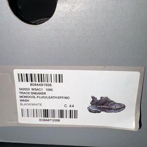 Balenciaga Monochrome Track Sneakers